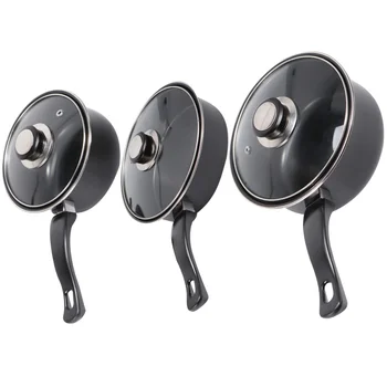 

1 Set Portable Cookware Set Practical Cooking Cutlery Set Non-stick Pan Frying Pan Kit for Store Restaurant Home