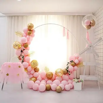 

Romantic Balloon Chain Set Candy Color Latex Ballon Wedding Birthday Party Decorations Kids 4D Baloon Babyshower Supplies