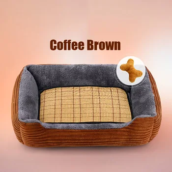 

Dog's Kennel four season universal cat's Kennel and dog's mat warm in winter large small dog Teddy dog bedding pet's Kennel