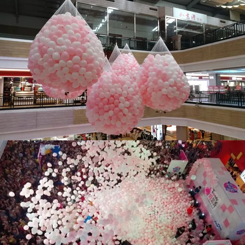 Воздушный шар сеть-накидка подходит для 200/500/1000 шт латексные воздушные шары Свадебные украшения на день рождения надувные воздушные инструменты для воздушных шаров