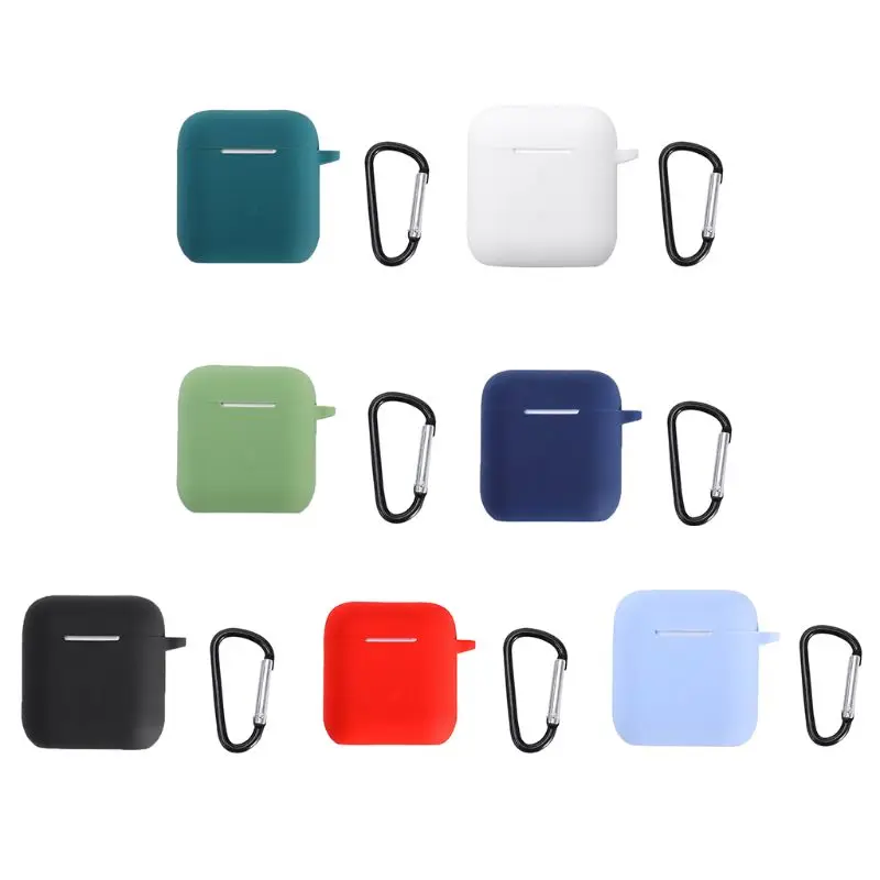 

Anti-fall Dustproof Protective Cover Silicone Case for QCY T8 Wireless Earphone D08A
