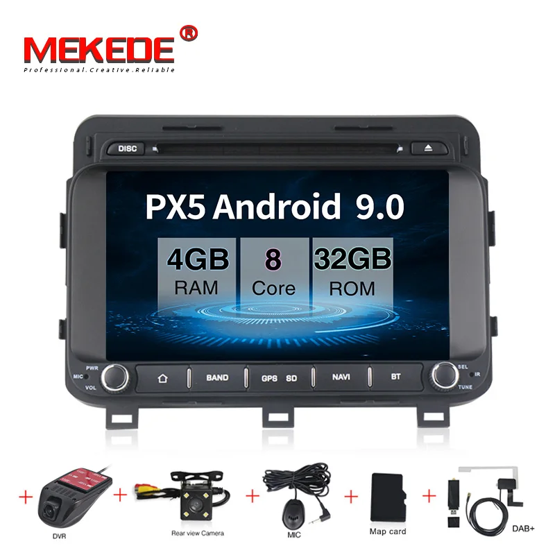 

Android 9.0 4GB RAM 32GB ROM RDS USB BT Car DVD Multimedia Player Radio Stereo For Kia K5 Optima 2014 2015