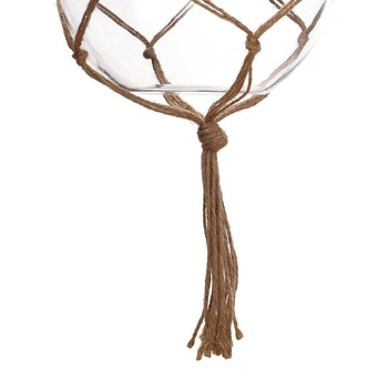 

4* Macrame Plant Hangers Flower Pot Holders Plant Jute Rope Garden Two Size