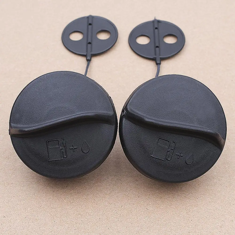 2PCS Fuel Tank Gas Cap For Stihl FS38 FS45 FS46 FS48 FS55 FS56 FS75 FS80 FS81 FS85 FS120 FS200 FS250 FS300 Trimmer Lawn Mower 4