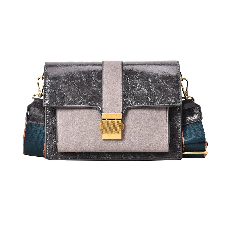 

Fashion Small Crossbody Bags for Women 2019 New Leather Solid Color Shoulder Square Bag Ladies Designer Buckle Luxury Handbags