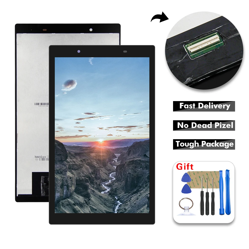 Для планшета Lenovo Tab 4 8504 ТБ-8504 ТБ-8504F TB-8504N TB-8504X TB-8504P ЖК-дисплей сенсорный экран