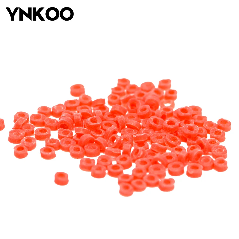 YNKOO красные клипсы насекомые на приманке Кожаный чехол красный червяк резиновый