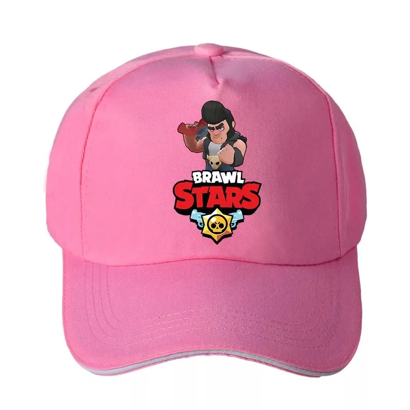 Бейсбольная кепка для костюмированной игры braw stars, бейсбольная Кепка Snapback, регулируемая Солнцезащитная бейсбольная кепка в стиле хип-хоп, аксессуары