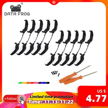 

DATA FROG 10pcs LB RB Bumpers Triggers button For Xbox One Elite Controller Replacement For Xbox One Controller With 3.5mm Jack