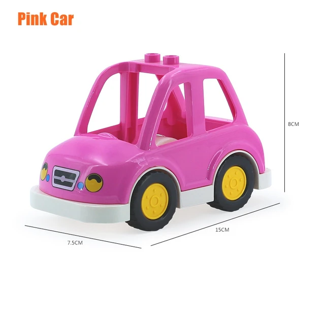 duplo pink car