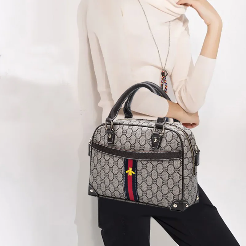 

Foreign Trade Business Briefcase Shoulder Bag File Holder-Style Honey A4 File Bag Hand Package Wholesale