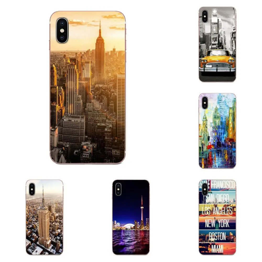 Уникальный город такси Нью Йорк Сан Франсиско для HTC Desire 530 626 628 630 816 820 830 One A9 M7 M8 M9