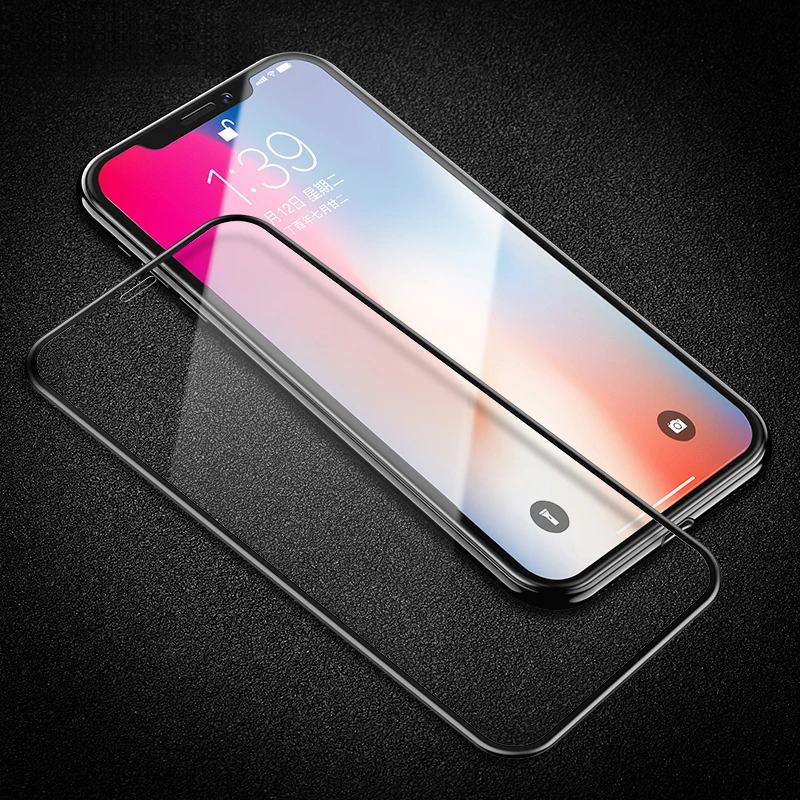 25 шт./лот YIYONG 3D изогнутое стекло с мягкими краями для iPhone 6 6s 7 8 Plus x xs Max закаленное