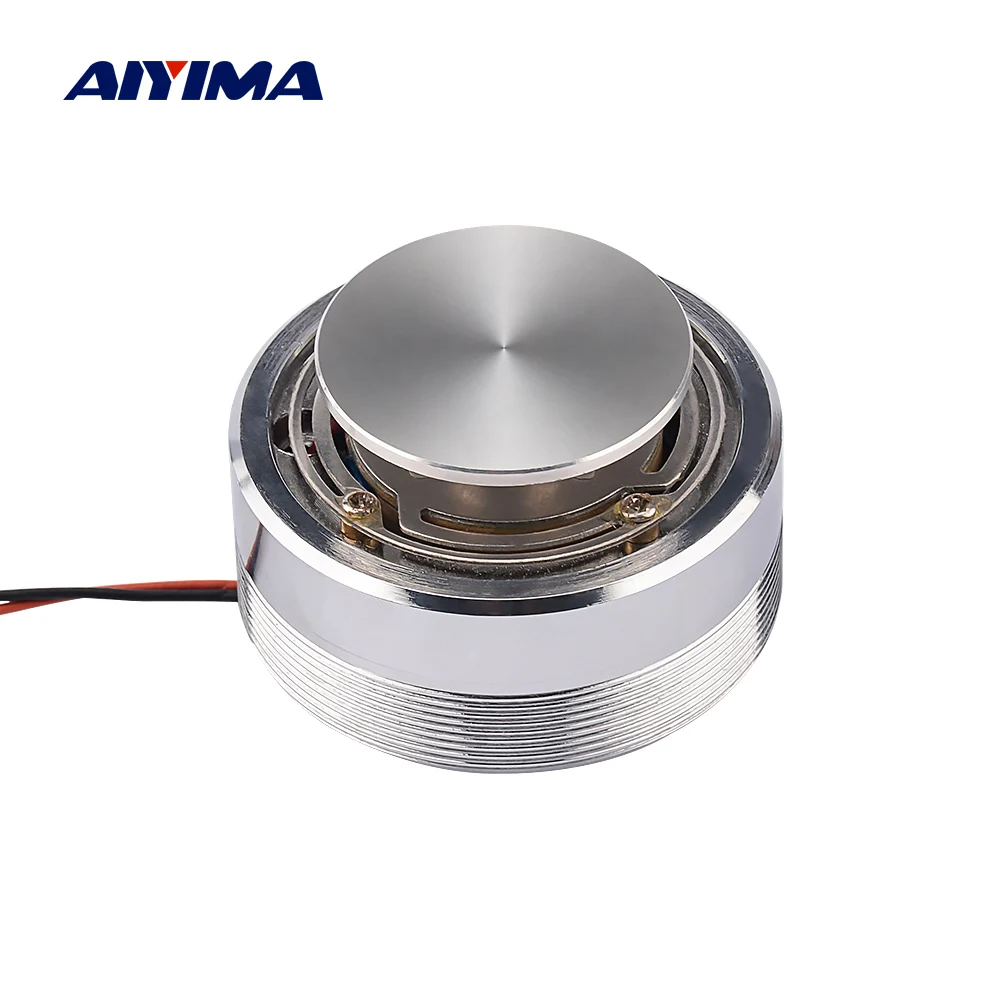 1 Unid Aiyima 2 Pulgadas Altavoz de la Resonancia de Vibración Fuerte Louderspeaker Todas Las Frecuencias de Graves Cuerno Altavoces 50mm 4 Ohm 25 W