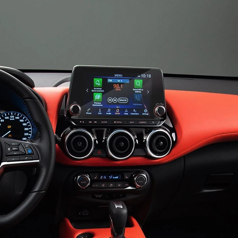 " 8" для Nissan Sentra Juke B18-Н. В. Автомобильный стиль gps Навигация экран стекло защитная пленка приборная панель ТПУ дисплей пленка