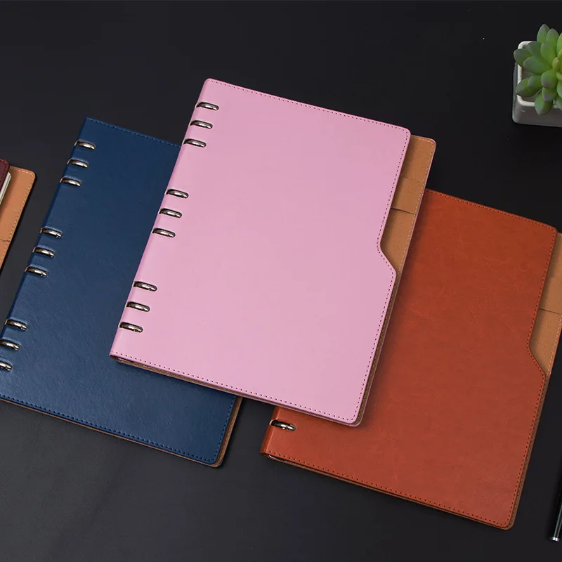 

A5 Business Laptop Creative Leaflet Notepad Cover Can Be Printed Logo Inner Pages Color Page