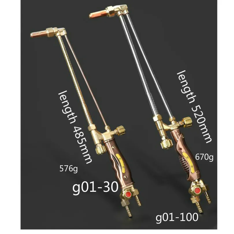 High quality anti corrosion g01-30 g01-100 gas torch copper acetylene torch welding acetylene torch cutter  free shipping