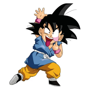 

PLAY COOL Car Stickers Dragon Ball Kid Goku Wall Automobiles Motorcycles Exterior Accessories Vinyl Decal,15cm*15cm