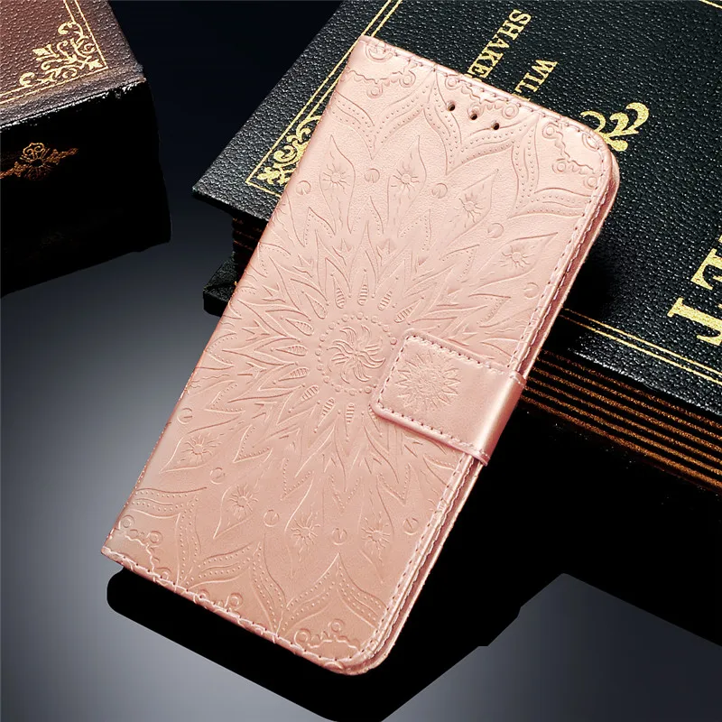 

Tikitaka New Sun Floral Leather Case For iPhone XR X XS Max7 7Plus 8 Card Slot Flip Phone Cover For iPhone 8Plus 6 6S Plus Shell