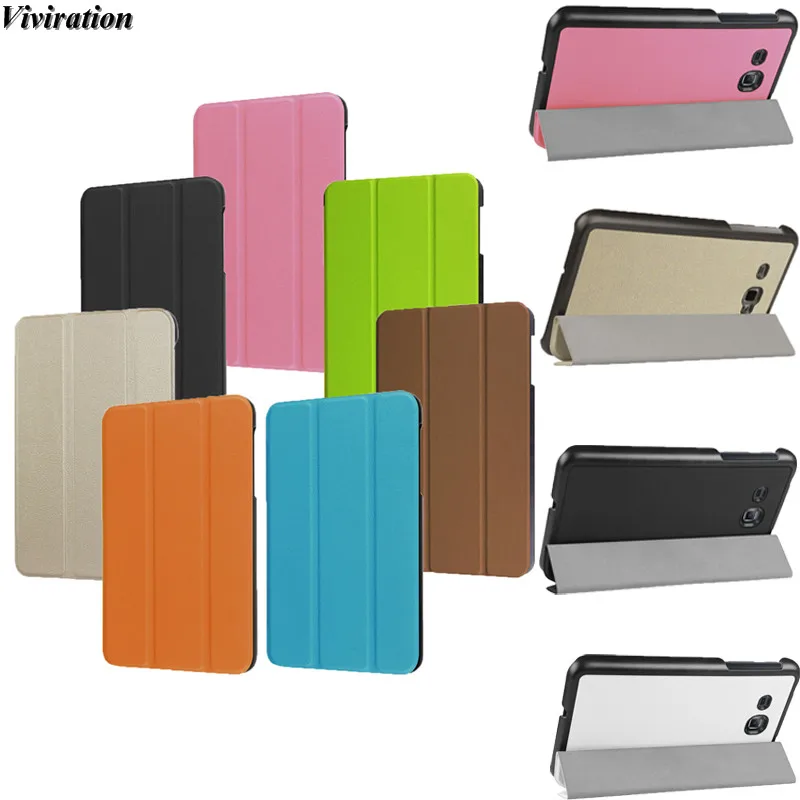 For Samsung Galaxy Tab A A6 7.0 2016 T285 T280 Model T580 T585 T550 T350 T820 Tab E 9.6 T560 T561 Smart Cover Tablet Accessories