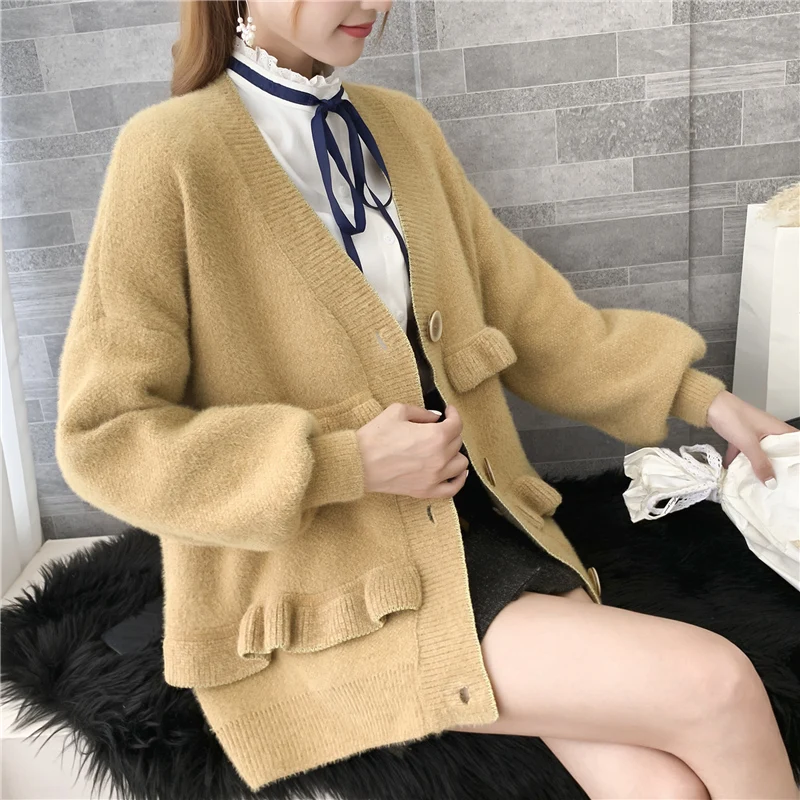 #^Special Price 2020 Sale Women Sweaters And Cardigan Feminino Blusas De Inverno Feminina The New Film 9458 Pure Color Knit Cardigan 70 Buttons #^Special Price 2020 Sale Women Sweaters And Cardigan Feminino Blusas De Inverno Feminina The New Film 9458 Pure Color Knit Cardigan 70 Buttons