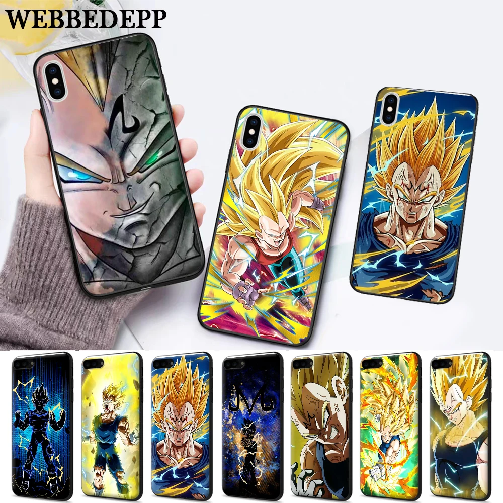 

WEBBEDEPP Majin Vegeta Dragon Ball Silicone Case for Huawei P8 Lite 2015 2017 P9 2016 Mimi P10 P20 Pro P Smart 2019 P30