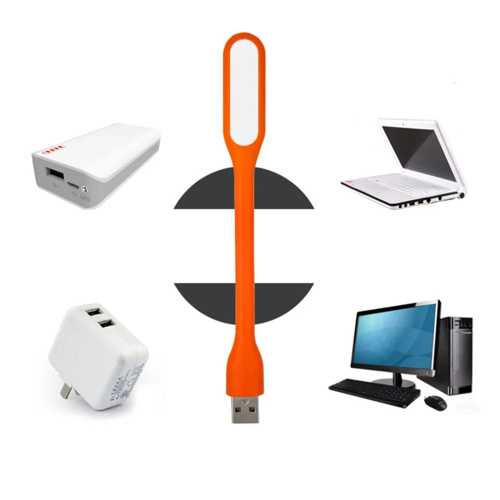 10 шт 1,2 Вт легко взять эффективный гибкий USB светодиодный светильник лампа компьютерная клавиатура чтение ноутбук
