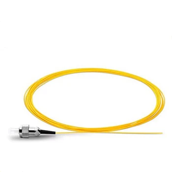 

100PCS ST Fiber Optical Pigtail ST Connector 9/125um 0.9mm PVC cable 1.5 meters