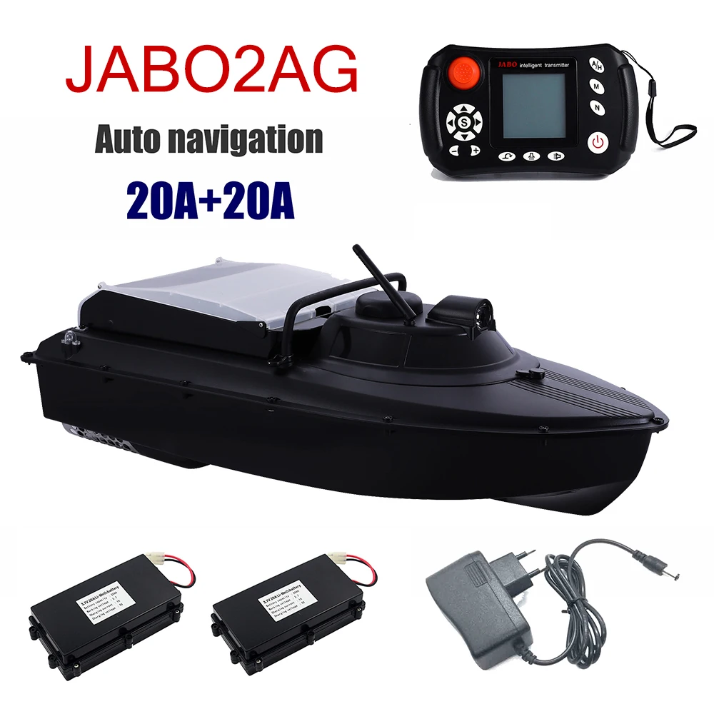 JABO2AG 20A * 2 GPS Автоматическая навигационная лодка с приманкой 4 г|Рыболовные снасти| |
