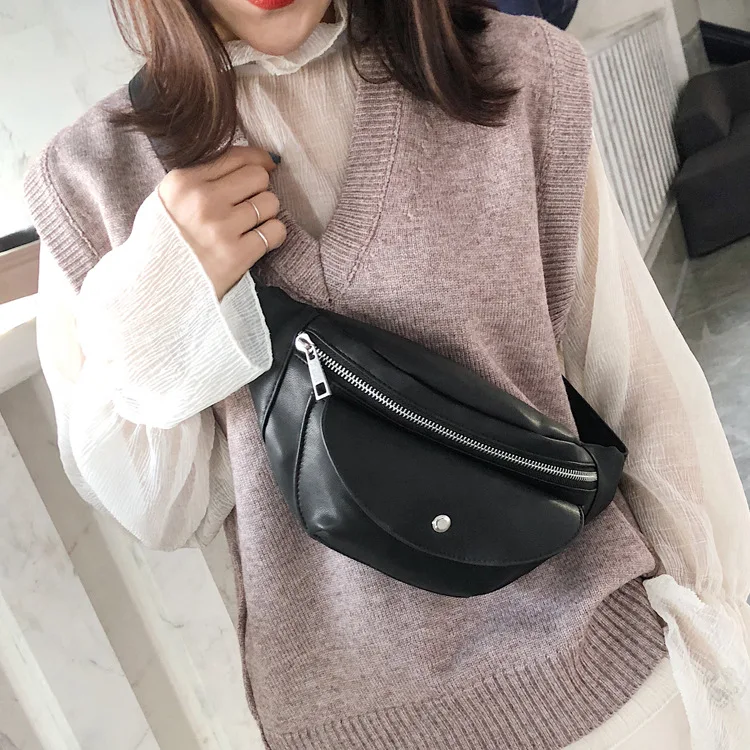 

Wallet Women's 2018 Winter New Style Multi-functional Large Capacity Anti Spillage Wearable Sports Chest Bag Crossbody Bag Fashi