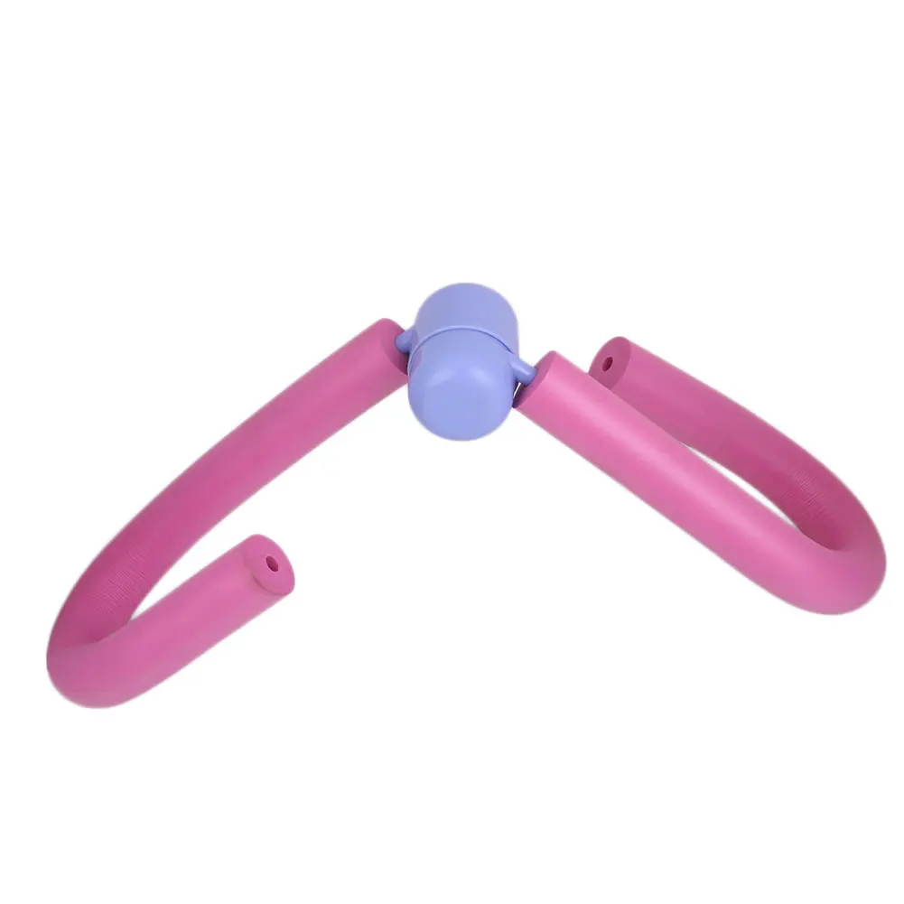 Rose Red Gym Sport Leg Thigh Slimming Muscle Toner Exerciser Fitness Workout Exercise - Color: Rose Red