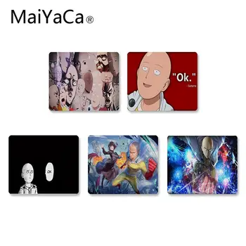 

MaiYaCa Top Quality One Punch Man Saitama Faces laptop Gaming small mouse pad DIY Design gaming Mouse pad For PC Laptop Notebook