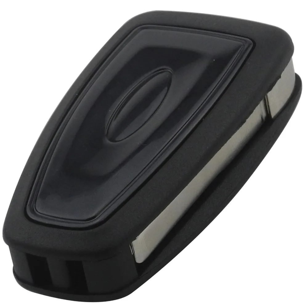 Jingyuqin 3 кнопки флип ключ складной корпус автомобильного ключа дистанционного управления для Ford Focus Mk1 Mondeo Transit styling smart key cover чехол Fob