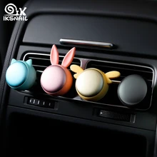 Автомобильный освежитель воздуха IKSNAIL, автомобильный ароматизатор, ароматизатор в машину, милый ароматизатор для животных, автомобильный ароматизатор с зажимом, воздушный диффузор для ароматерапии