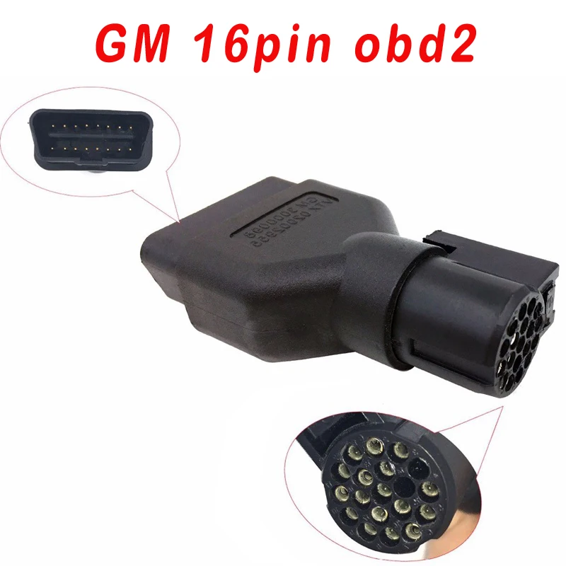 16-контактный сканер GM TECH 2 OBD2 OBDII адаптер соединитель 3000098 VETRONIX VTX 02002955