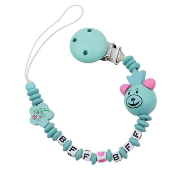 

1 Pcs Baby Toys New Wooden Teether Teething Beads Classic Wooden Toys Baby Teether Stroller Newborn Bottle Hanging Rattles