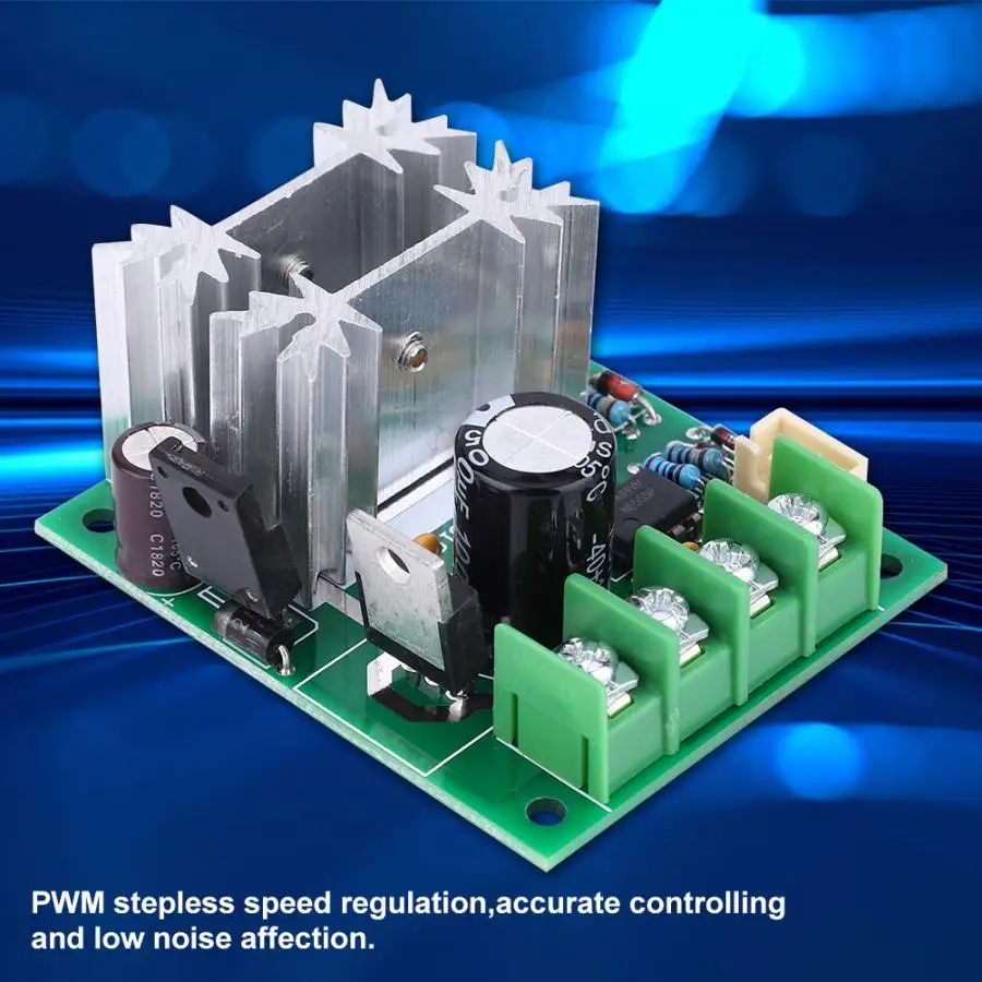 

DC 6~30V Motor Speed Controller 5~100% Motor Speed Regulation Module 10A 20A