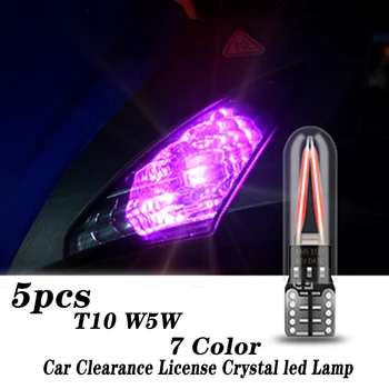 

2PCS Crystal Eye Car Interior T10 Led Headlights Lamp For Peugeot 307 206 308 407 207 2008 3008 508 406 208 Mazda 3 6 2 CX-5