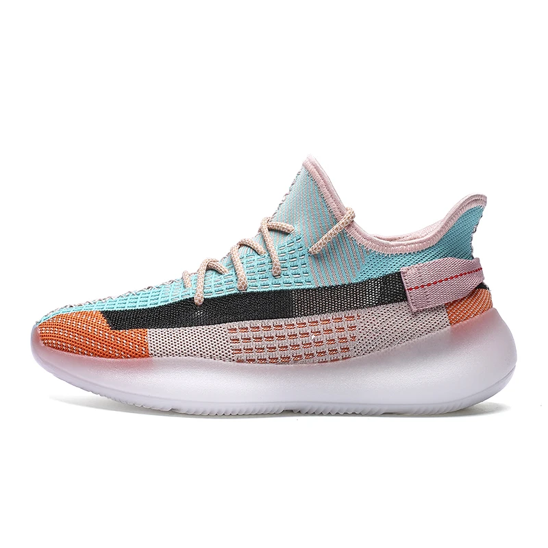 

Coconut Male Shoe Sneakers Trend Joker Student Run Fly Weaving Noodles Man Leisure Time Shoes Male Shoes