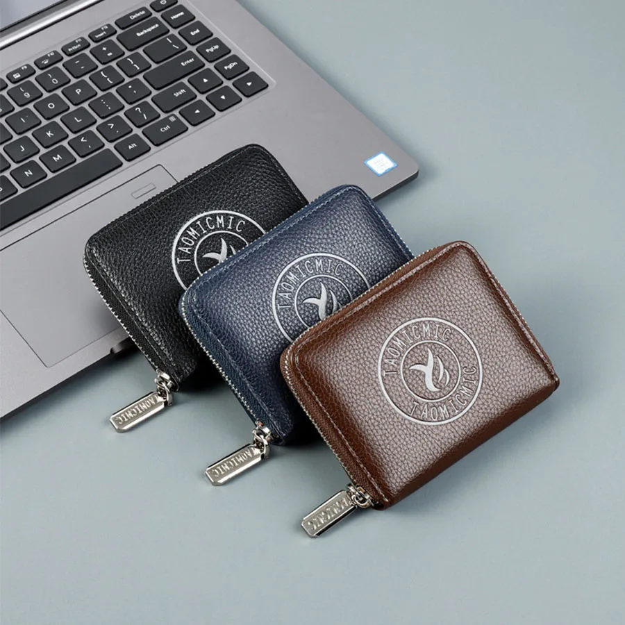 Creative Multifunctional Mens Short Vintage Wallet Wallet Wallet Multi-Card Coin Purse for Men