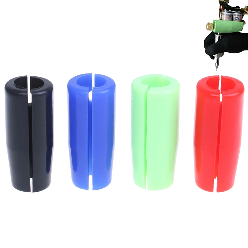 

1pc Silicone Tattoo Machine Cover Grip Cover Holder Pad Anti Shock Protect Knuckle 4 Colors