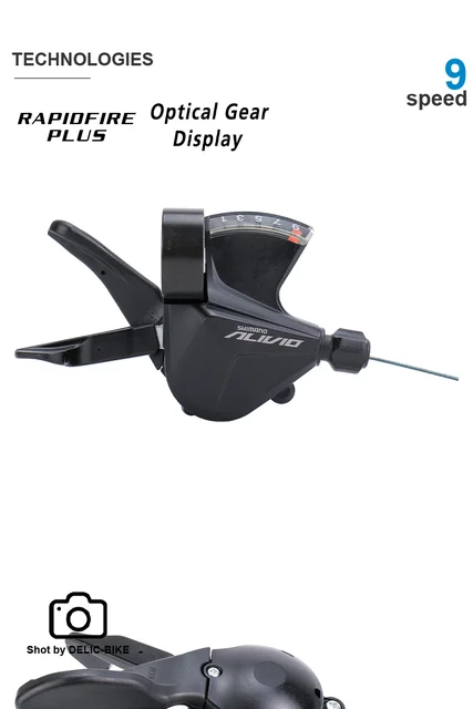 SHIMANO ALIVIO M3100 9Speed Groupset Termasuk M3100 Shifter