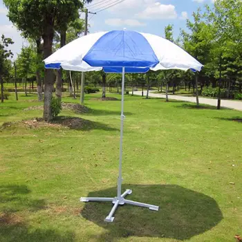 

2 Meters High Beach Umbrella Oxford Fabric Outdoor Umbrella Large Sun Shelter Breathable Seaside Umbrella without Base