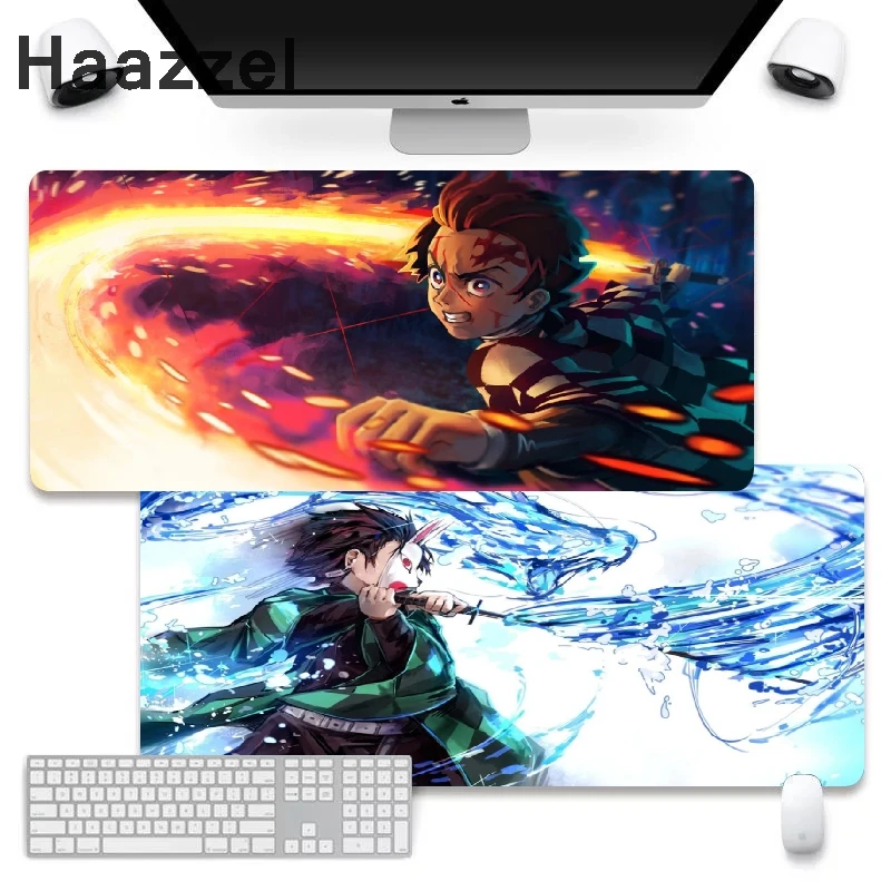 Коврик для мыши Kimetsu No Yaiba с аниме рассекающий демонов Настольный коврик офиса