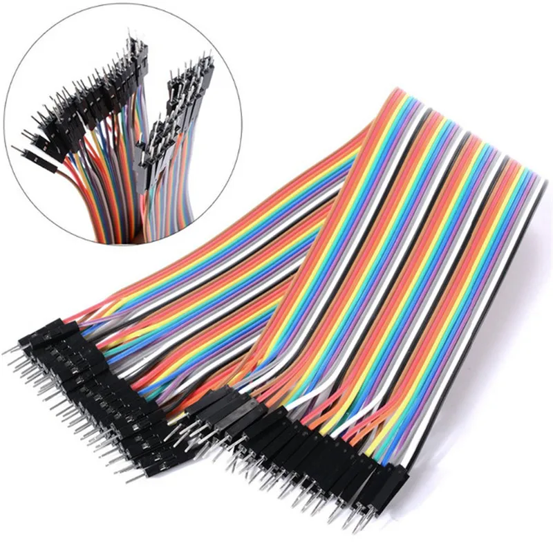 Dupont line 40pcs 30cm male to jumper wire cable breadboard jump | Обустройство дома