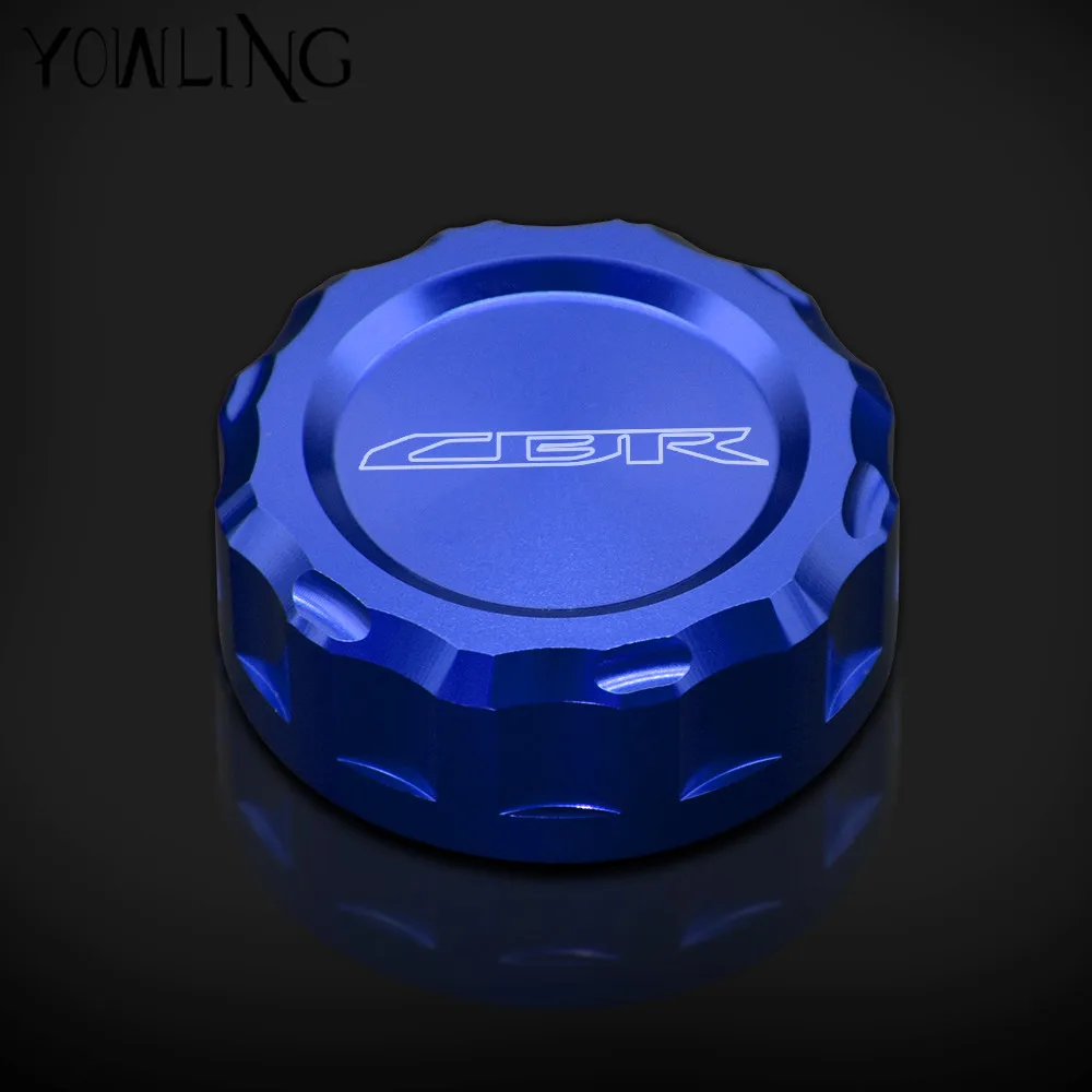 For Honda CBR Motorcycle CNC Rear Brake Fluid Tank Reservoir Cap Oil Cup Cover for Honda CBR650F CBR600RR CBR900RR CBR650R 08-17