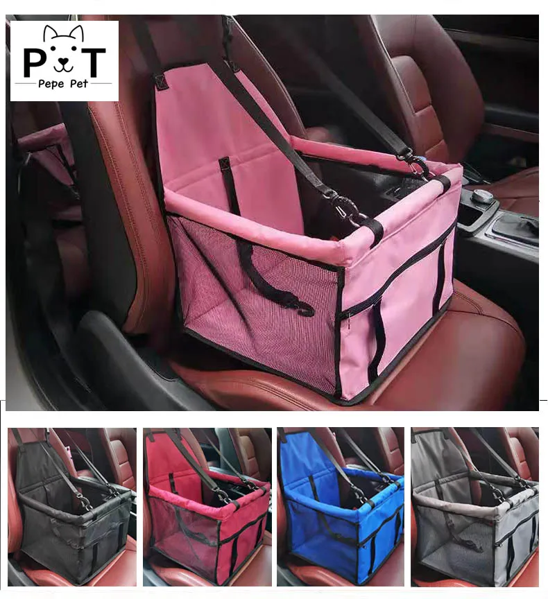 Переноска для собак, водонепроницаемая собачья сумка для сиденья, корзина для домашних животных, безопасная переноска для дома, кошки, щенка, сумка для собак, автомобильное сиденье