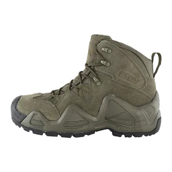 

Outdoor Non-slip Breathable Water Resistant Hiking Shoes Military Training Combat Tactical Boots Men's Climbing Trekking Shoe