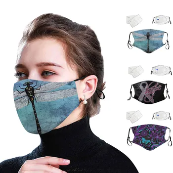 

Fashion Breathing Face Mask For Adult With 2 Pads Mouth Masks cubre bocas mascarillas Reusable masks for face gezichtsmasker