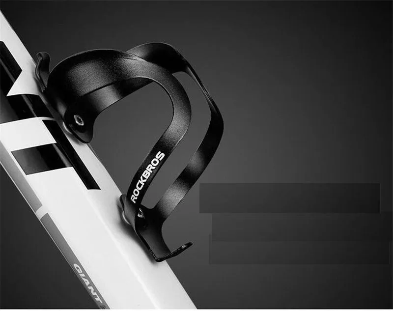 ROCKBROS MTB велосипед держатель для велосипедной бутылки алюминиевый сплав Сверхлегкий Руль крепление подставка для велосипеда Регулируемая бутылка для воды клетка
